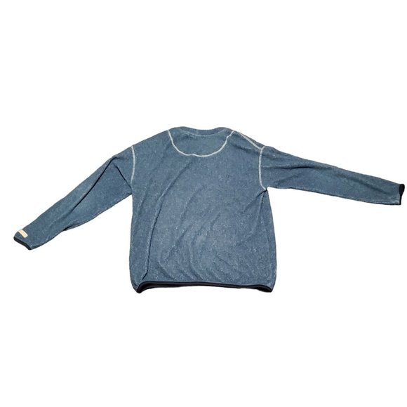 Columbia Shepra Crewneck Sweater Blue Size Large Sz L - Picture 2 of 7